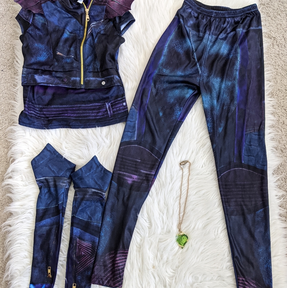 Descendants 3 Mal Costume - Girls 10/12
